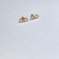 Gold Studs Infinity