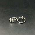Ladies Silver Toe Rings_Plain Aura SS