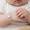 Silver Baby Bracelet Hello kitty  Charms