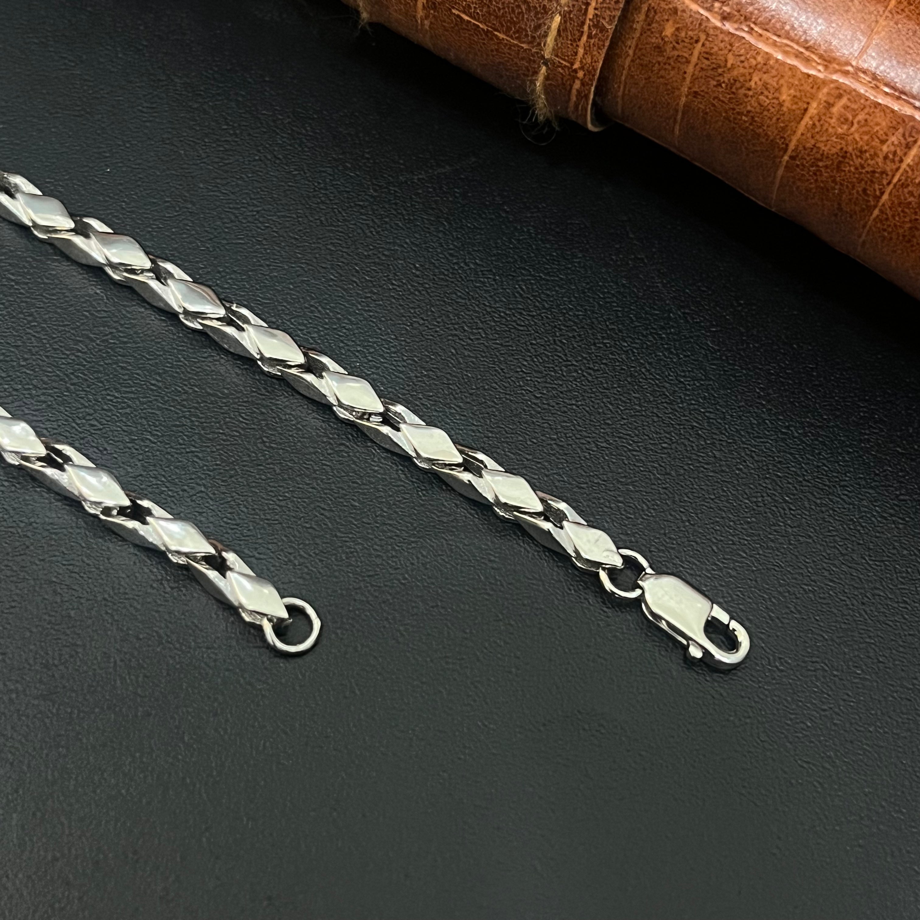Silver Mens Chain Choco Kathli CC02 925
