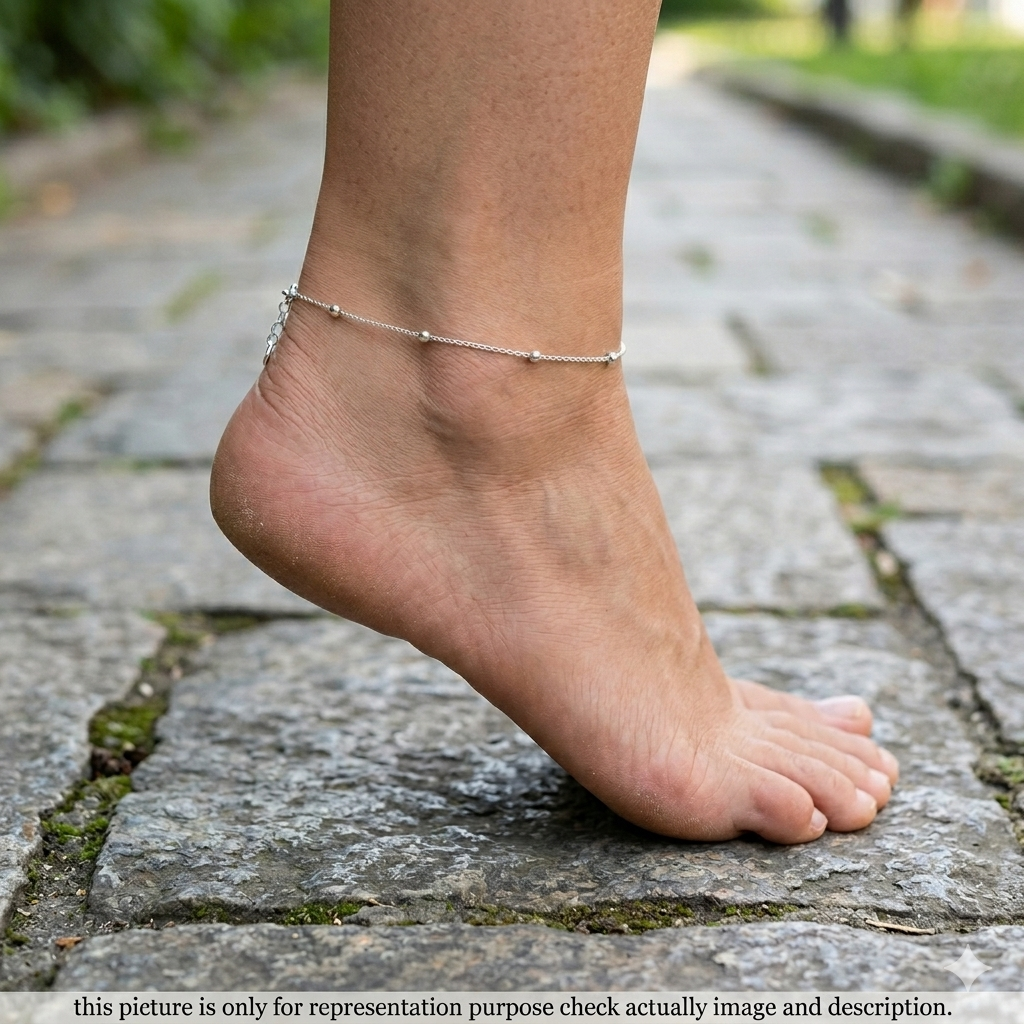 Ladies Anklet Italian Design