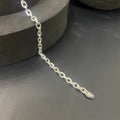 Silver Mens Bracelet Link Design 925