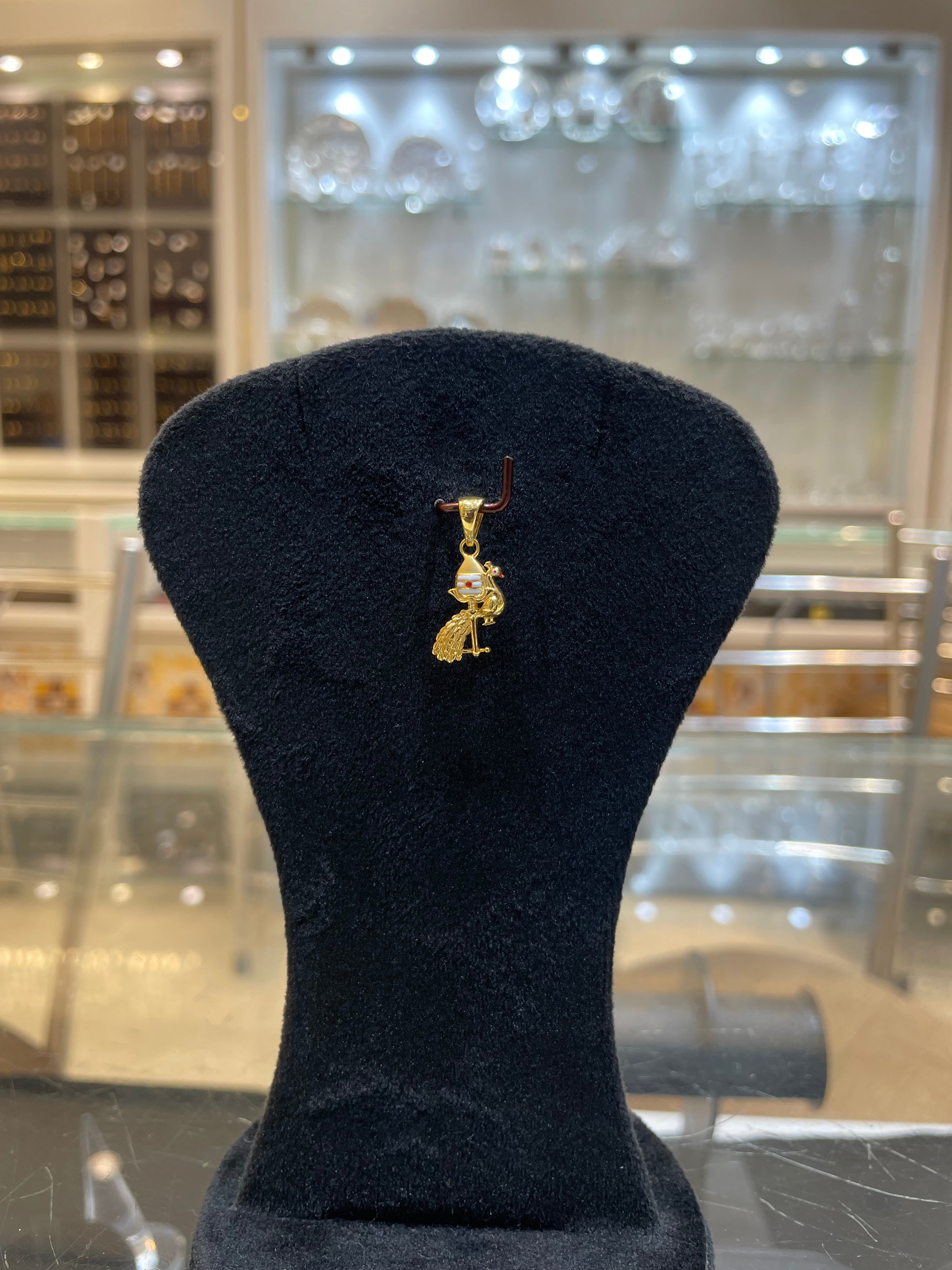 Murugan Vel & Peacock 22k Gold DS 06