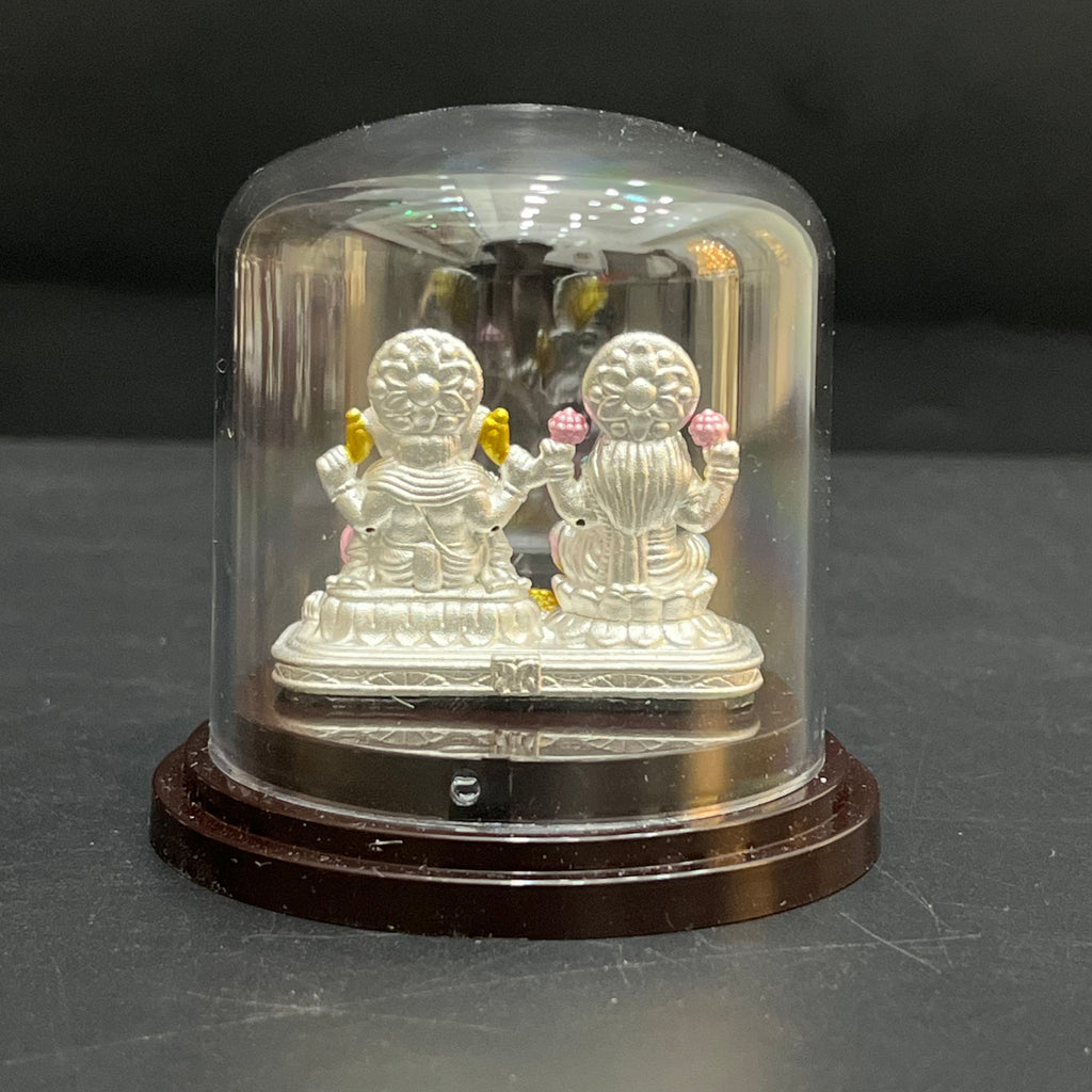 Silver Lakshmi Ganesha Grace 925