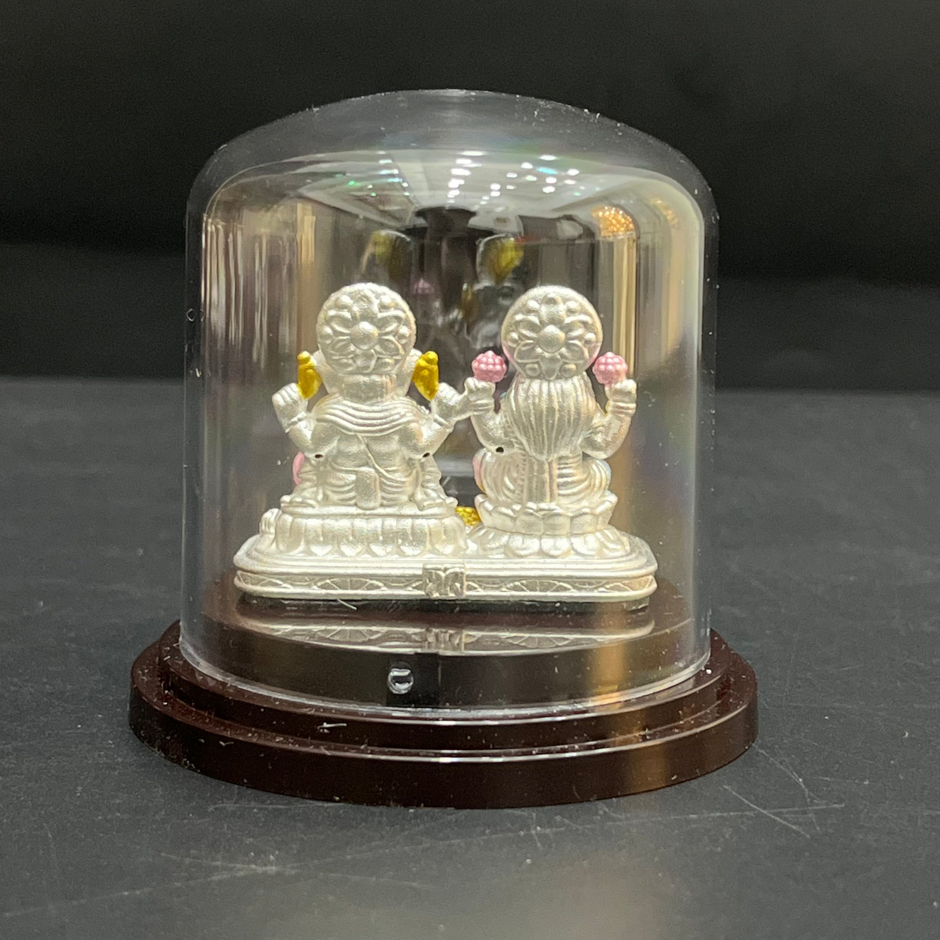 Silver Lakshmi Ganesha Grace 925