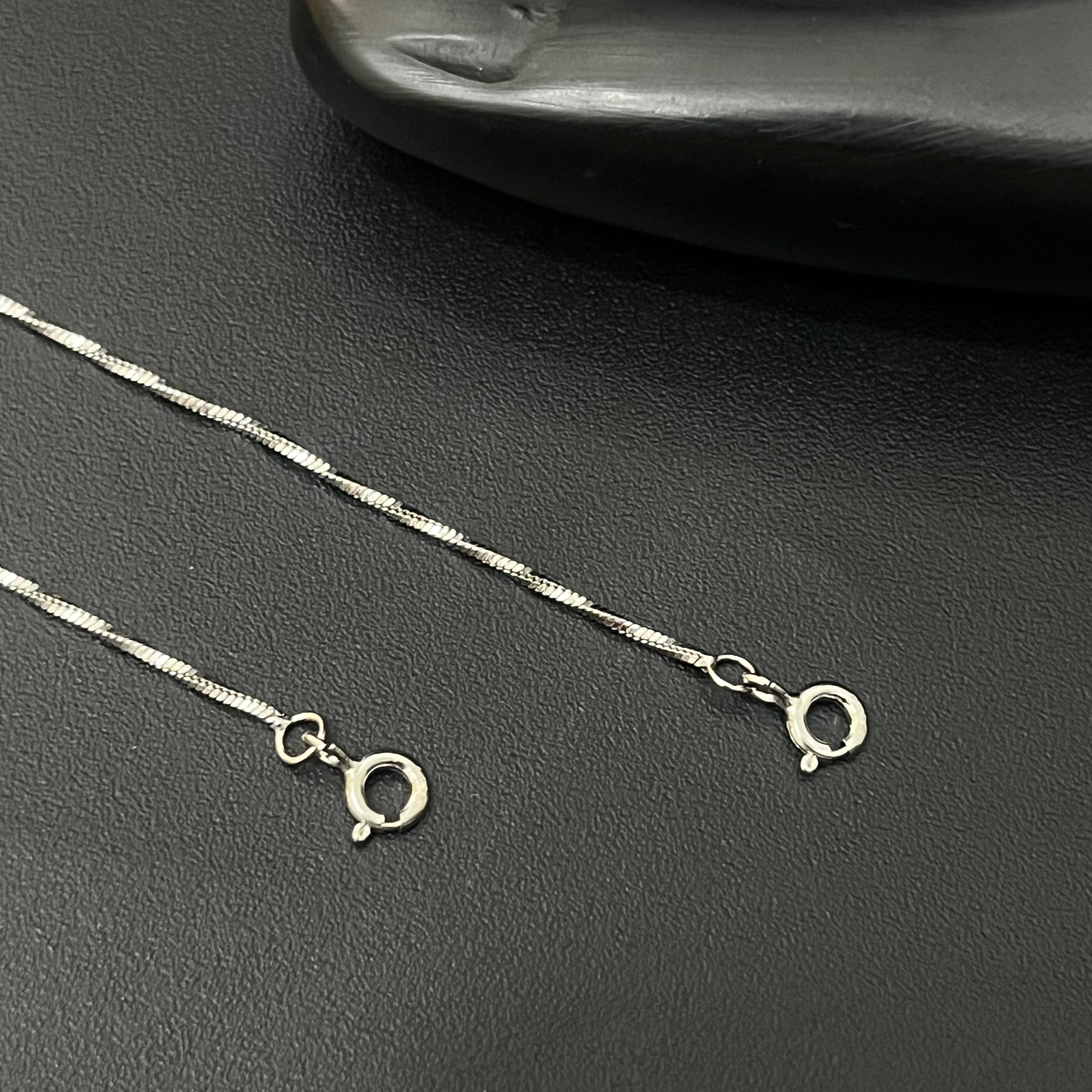 Silver Ladies Anklet ZigZag 925