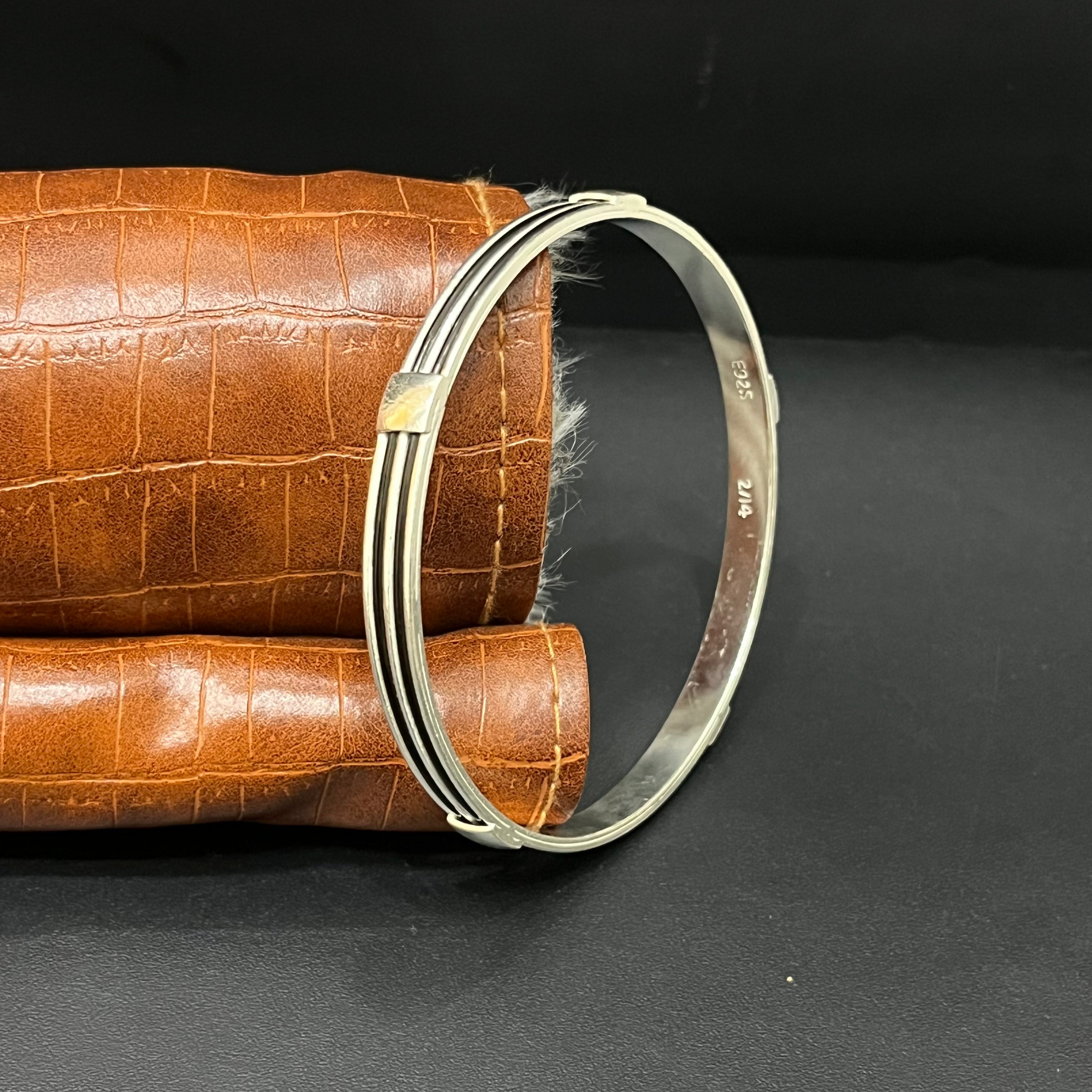 Silver Elephant Hair Kada 925