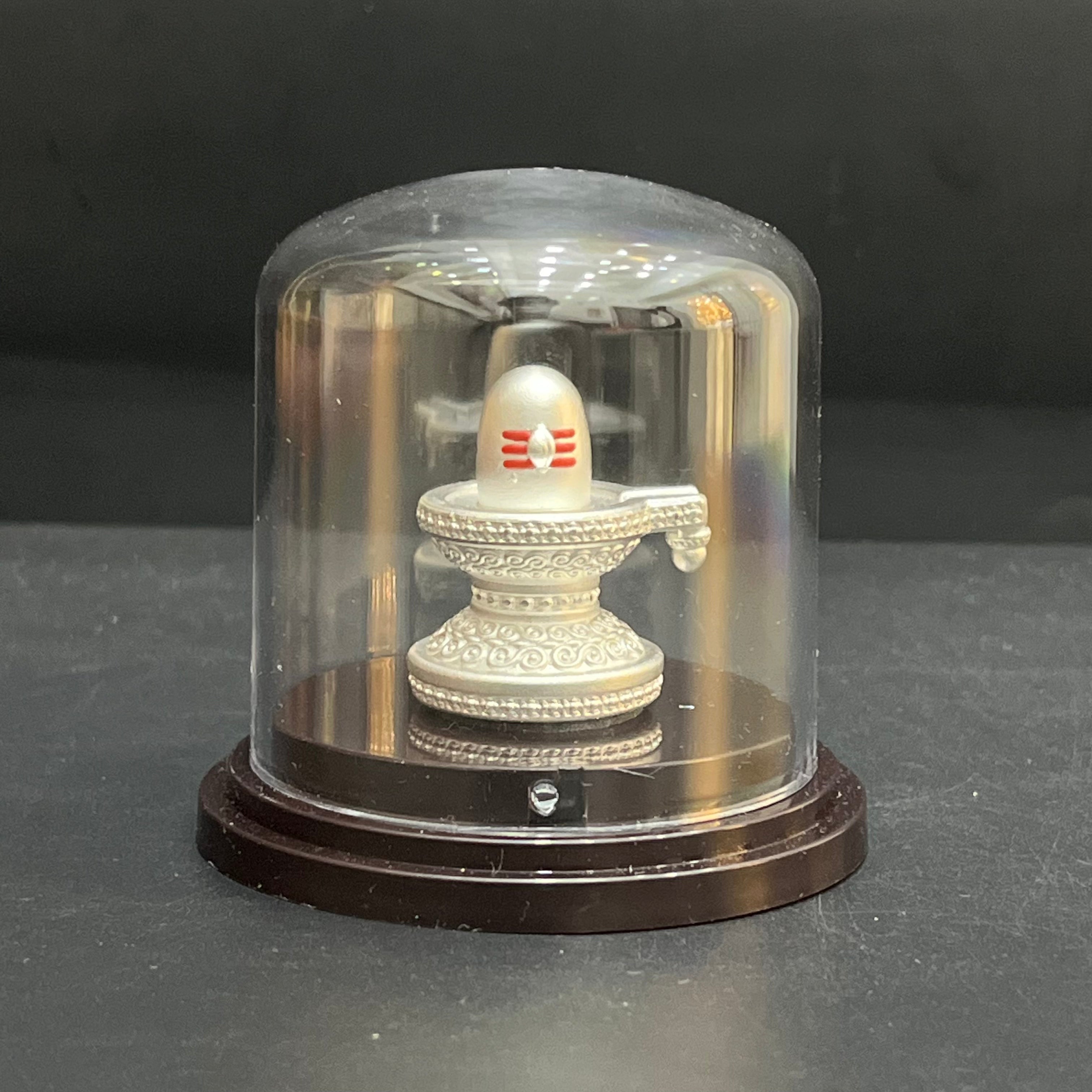 Silver Idol Shiva Lingam M02 925