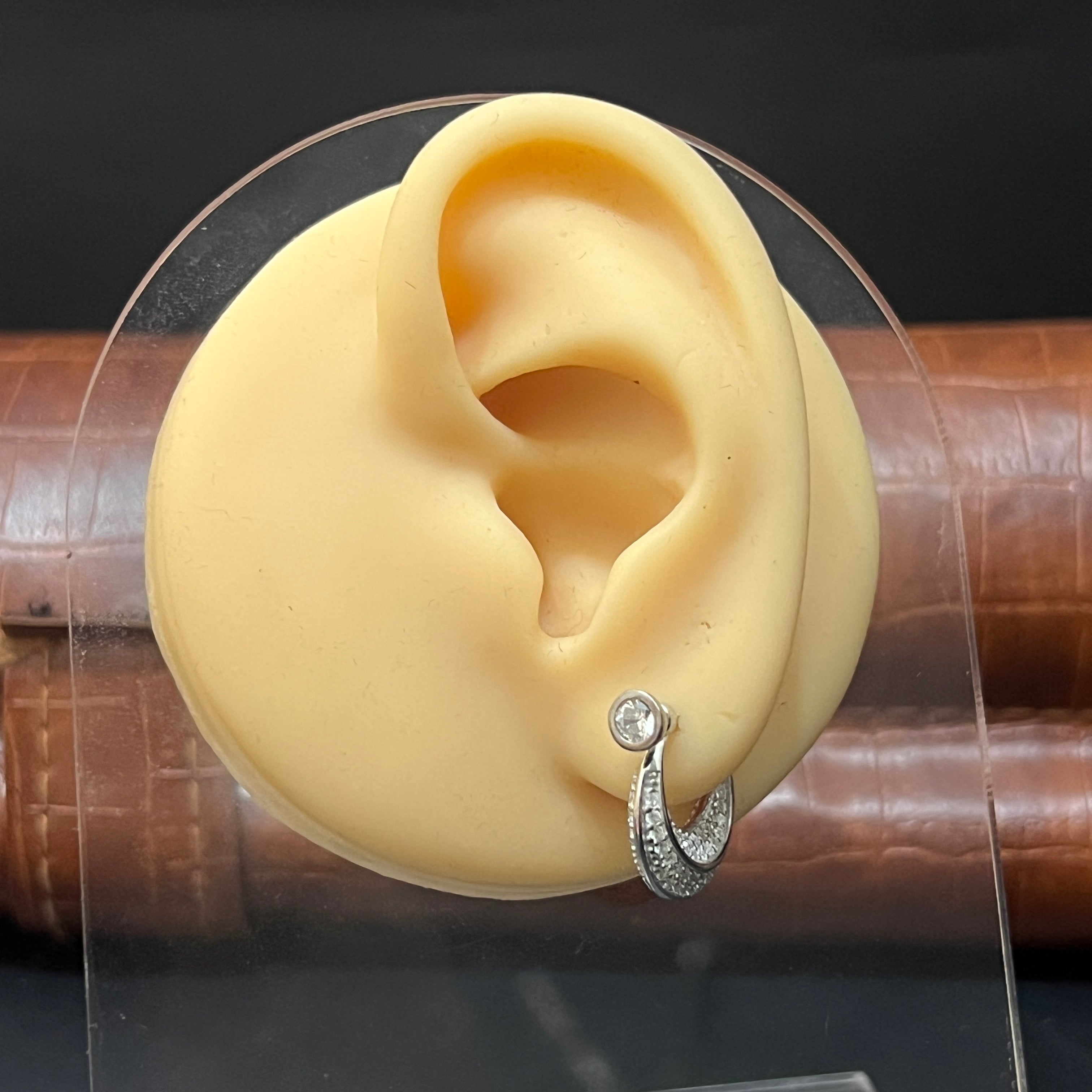 Silver Mens Earring rajput DS01 B