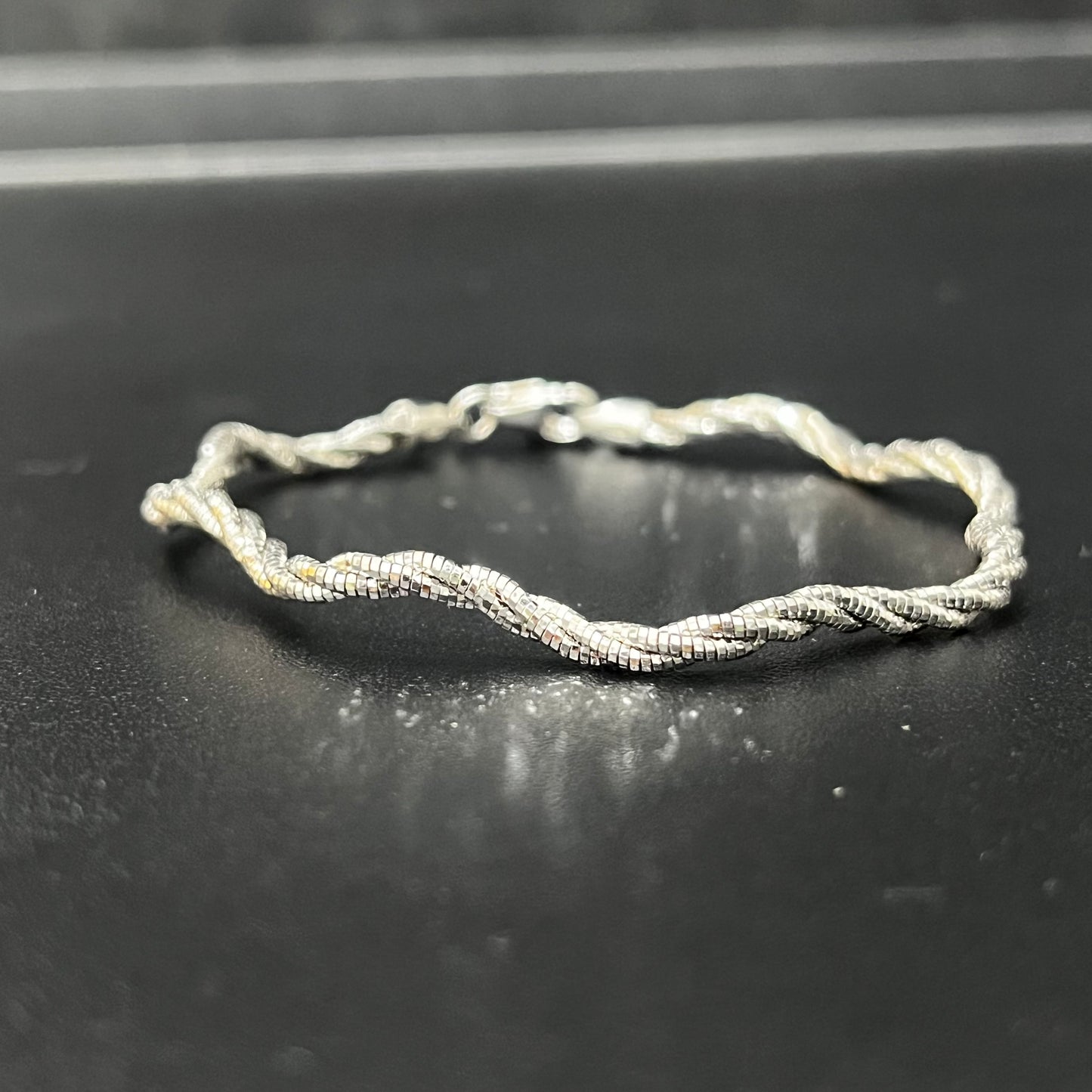 Ladies Italian Zig Zaga kada/Bracelet