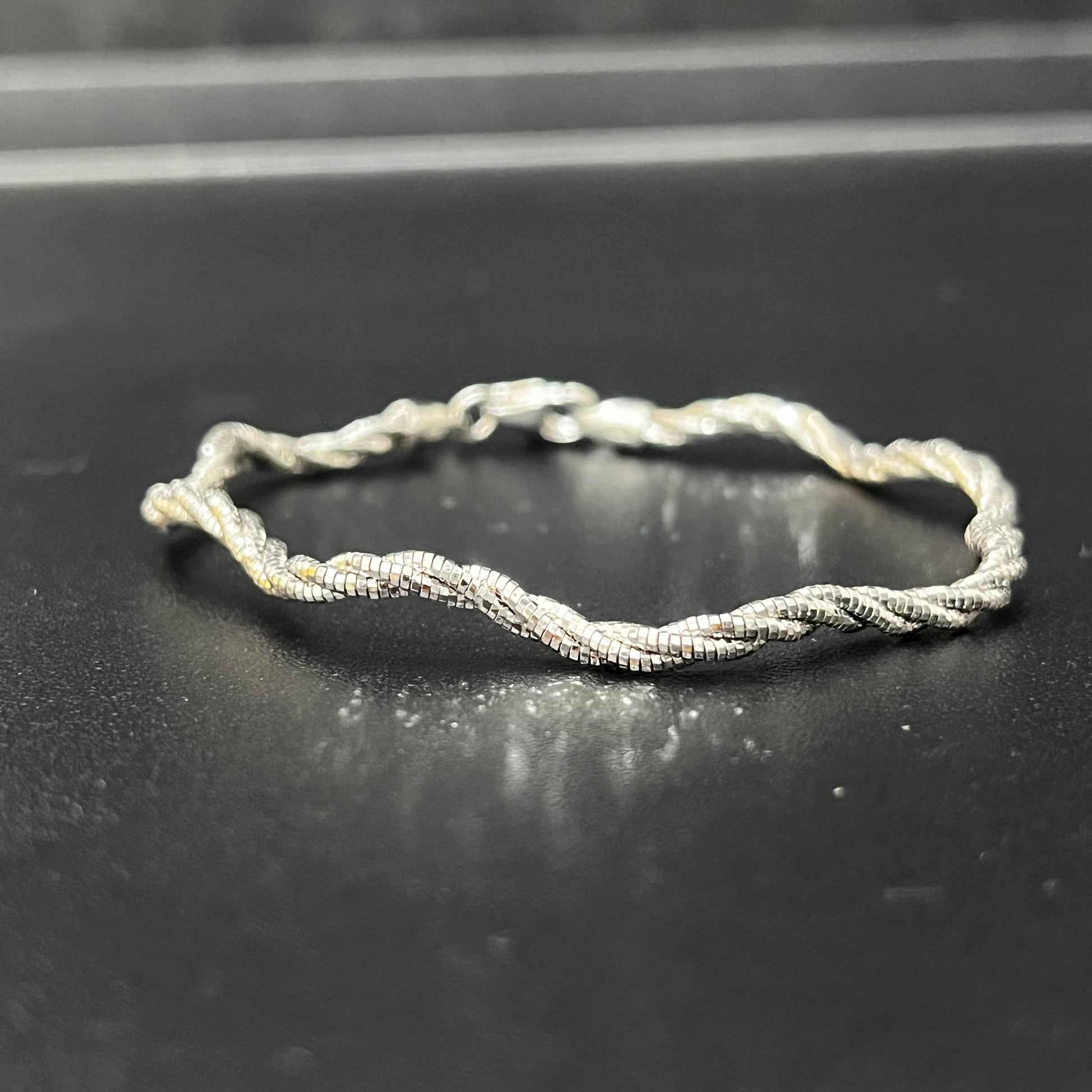 Ladies Italian Zig Zaga kada/Bracelet