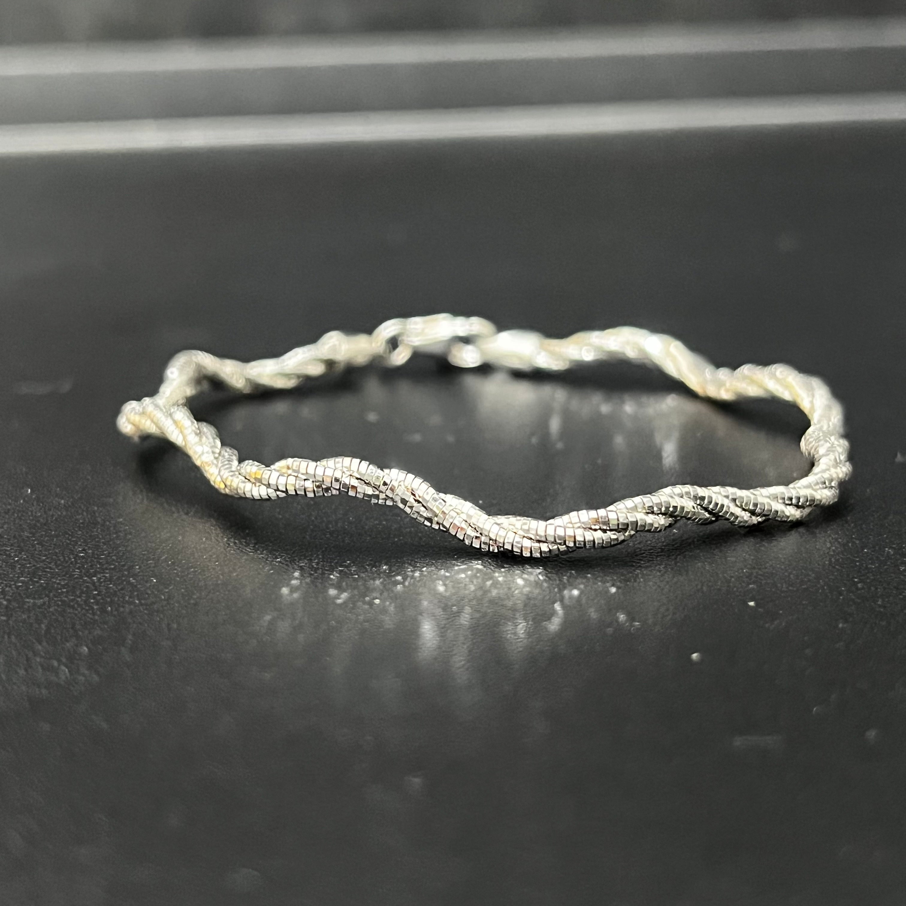 Ladies Italian Zig Zaga kada/Bracelet