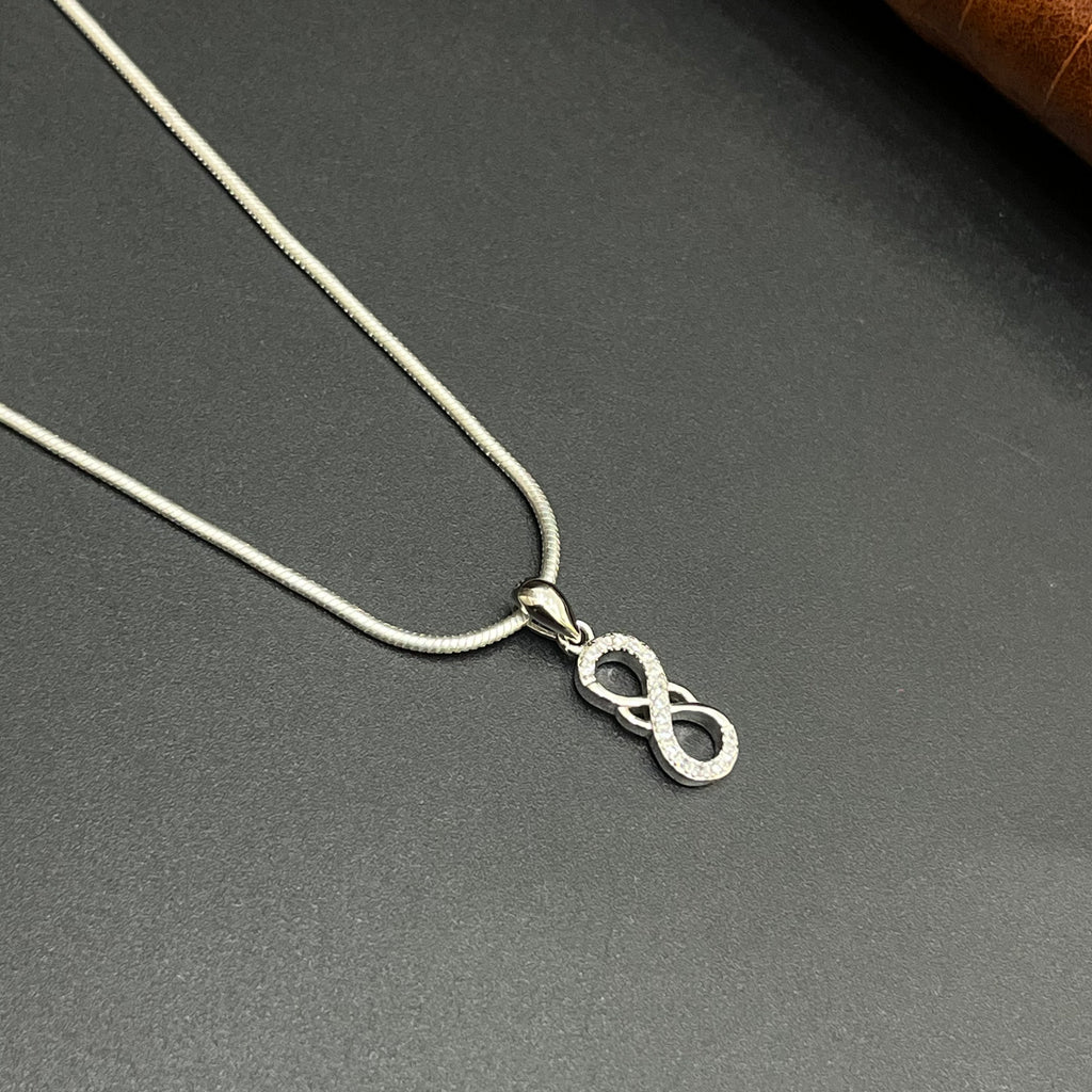 Silver Ladies Pendant Infinity Loop Edition 925