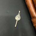 Silver Vel Pendant Big Matte Finished 925