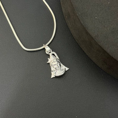 Silver Pendant _Shiva