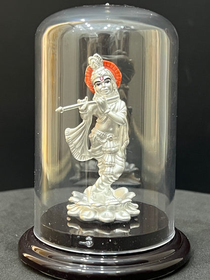 Pure Silver Little Krishna Idol