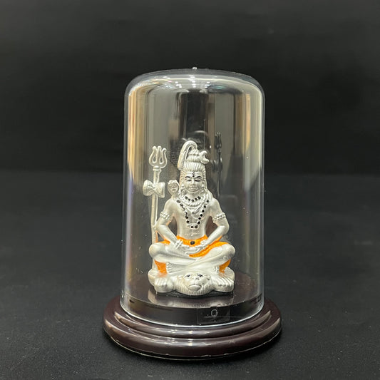 Silver Shiv Bhagwan Idol