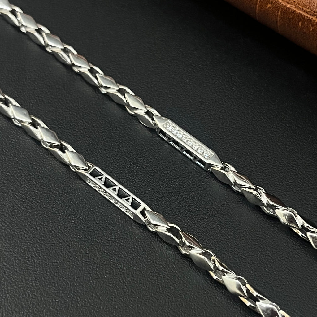 Silver Mens Chain Choco Kathli CC07 925