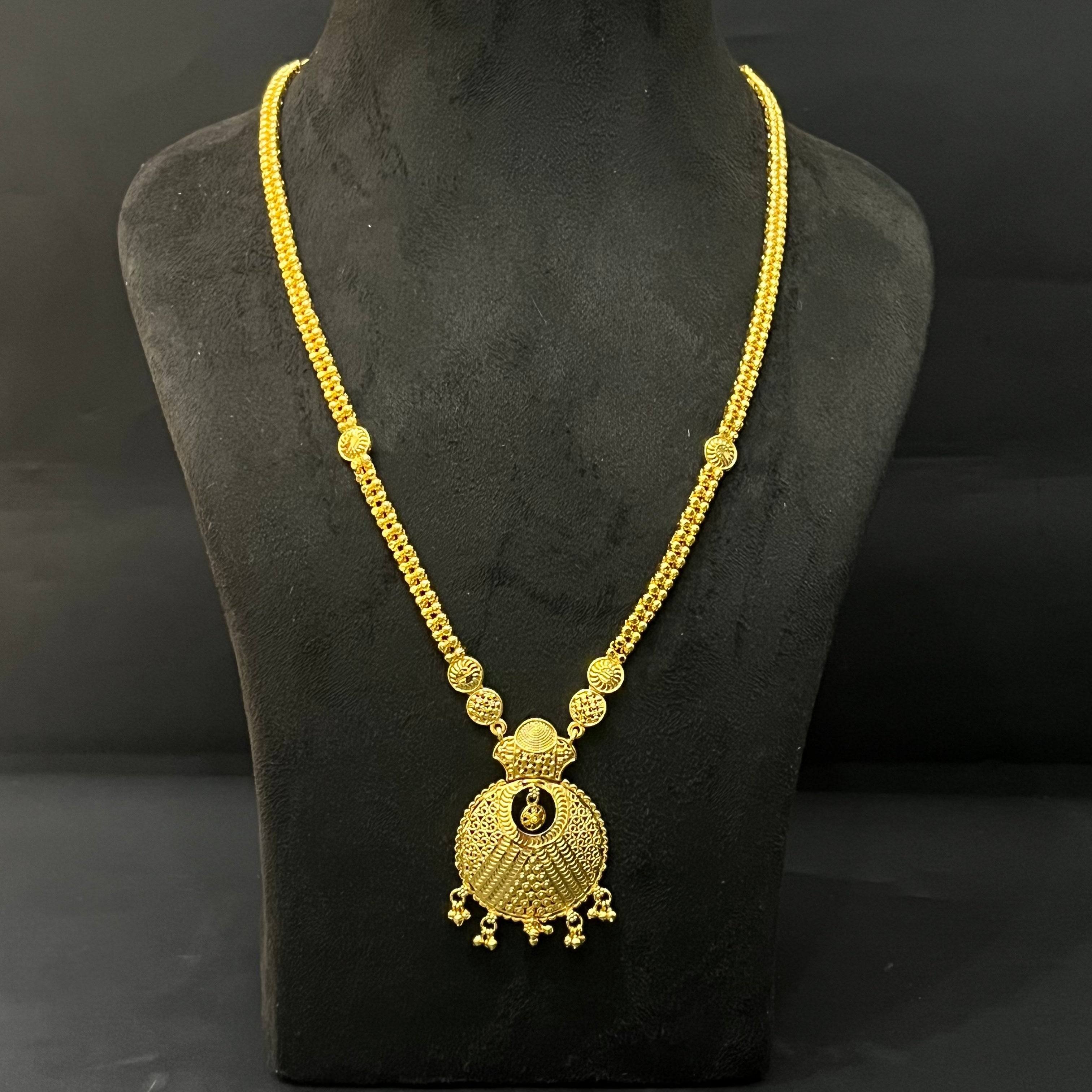 Silver Gold Finished Haram Calcutta Imported 925