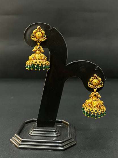 Silver Antique Kammal Jimki ADS07