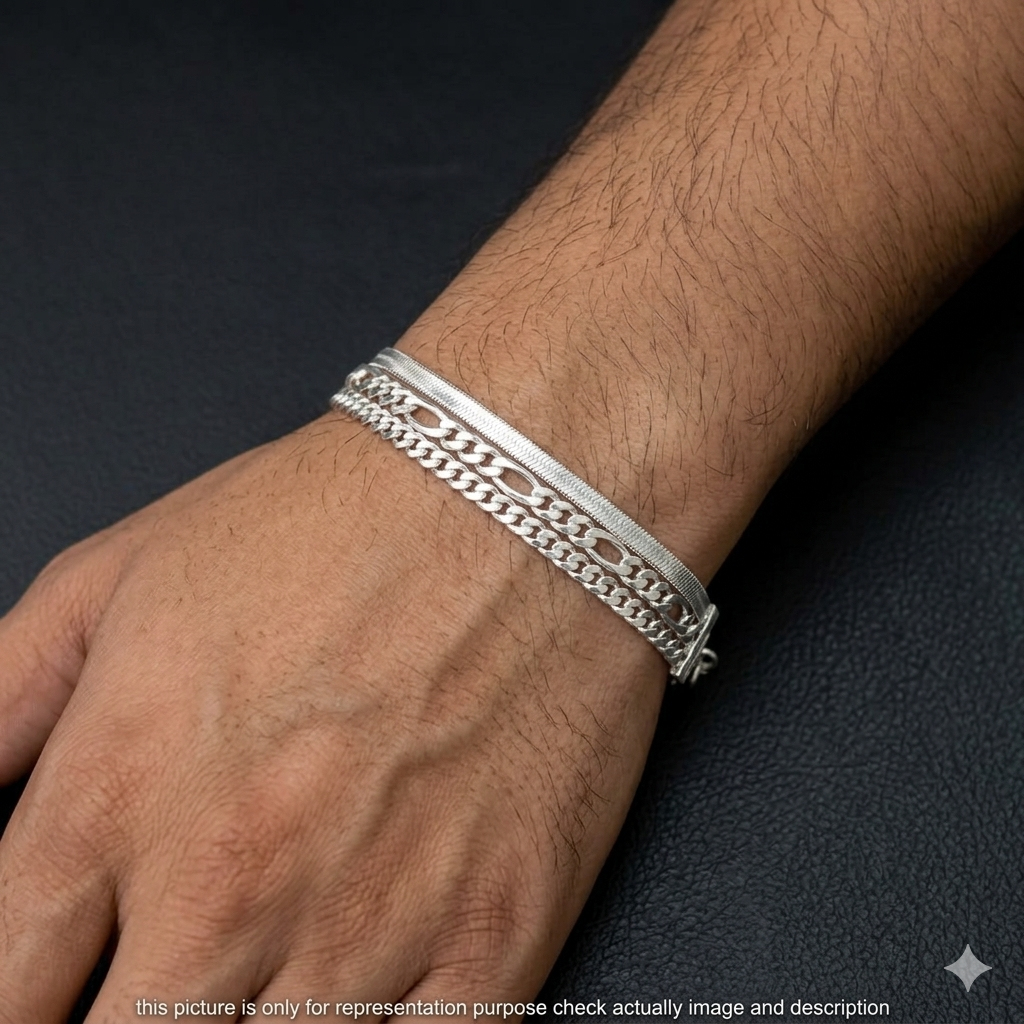 Men's Bracelet Three in One