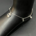 Silver Ladies Anklet Charms Infinity