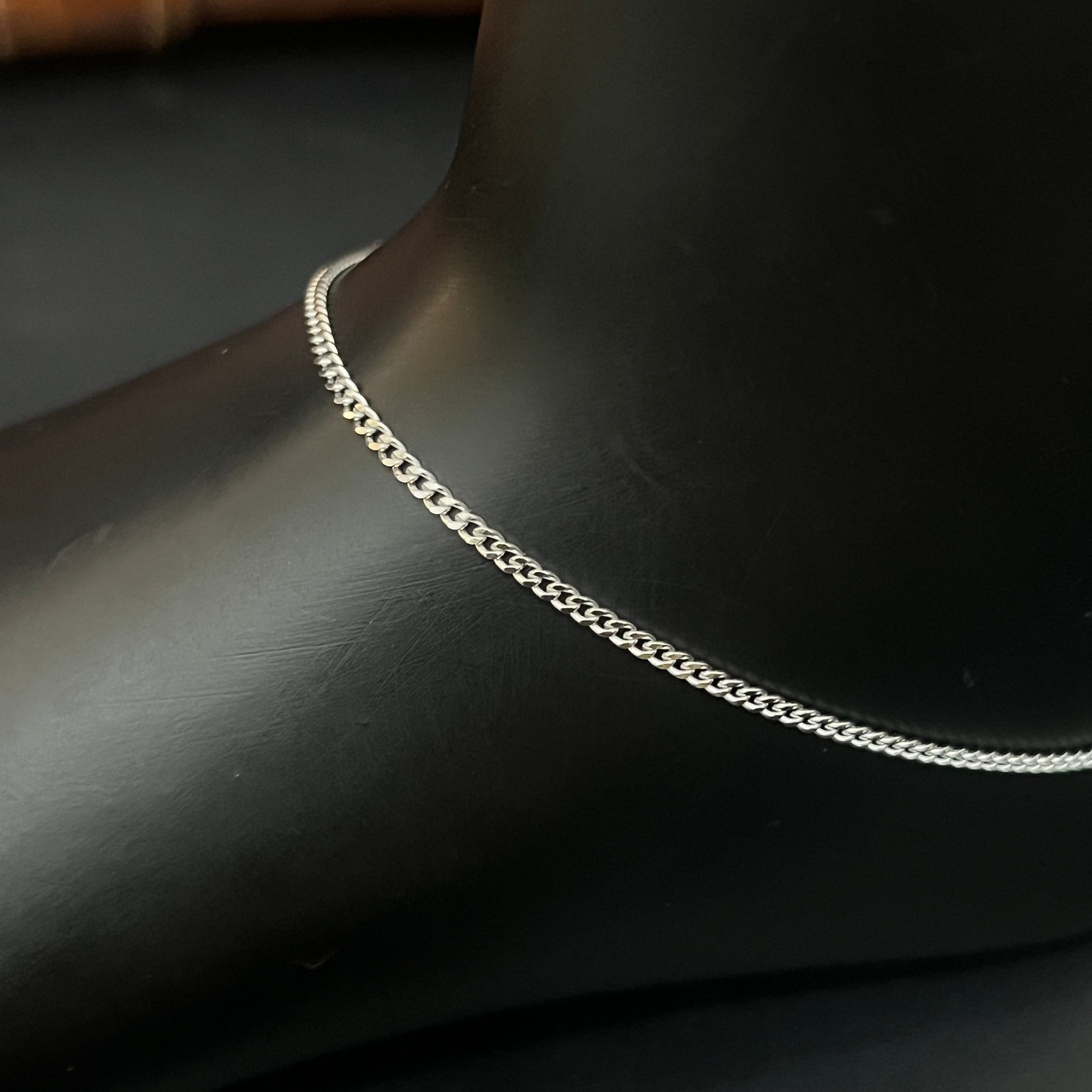 Silver Ladies Anklet Links 925