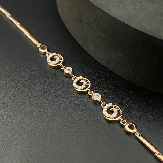 Silver Ladies Bracelet Circle RG