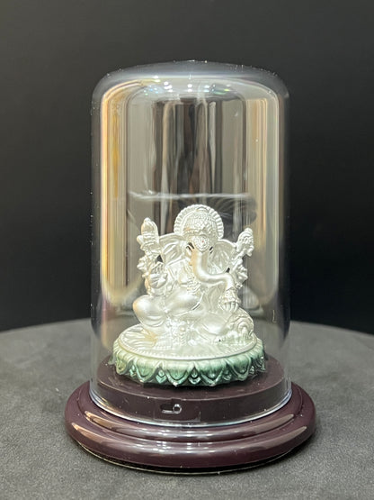 Pure Silver Ganesha Idol 003