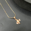 Ladies Silver Ganesha  Pendant Chain