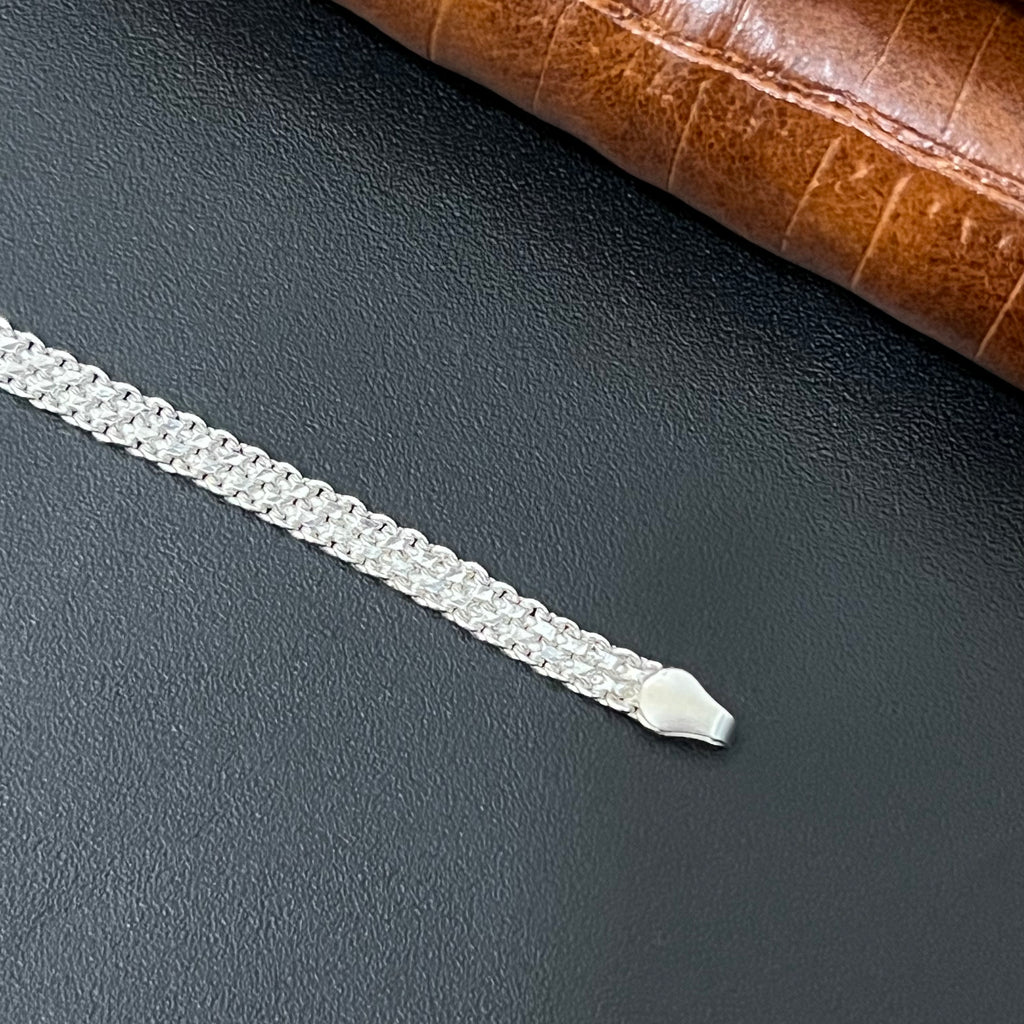Silver Mens Chain Flat 24inches 925