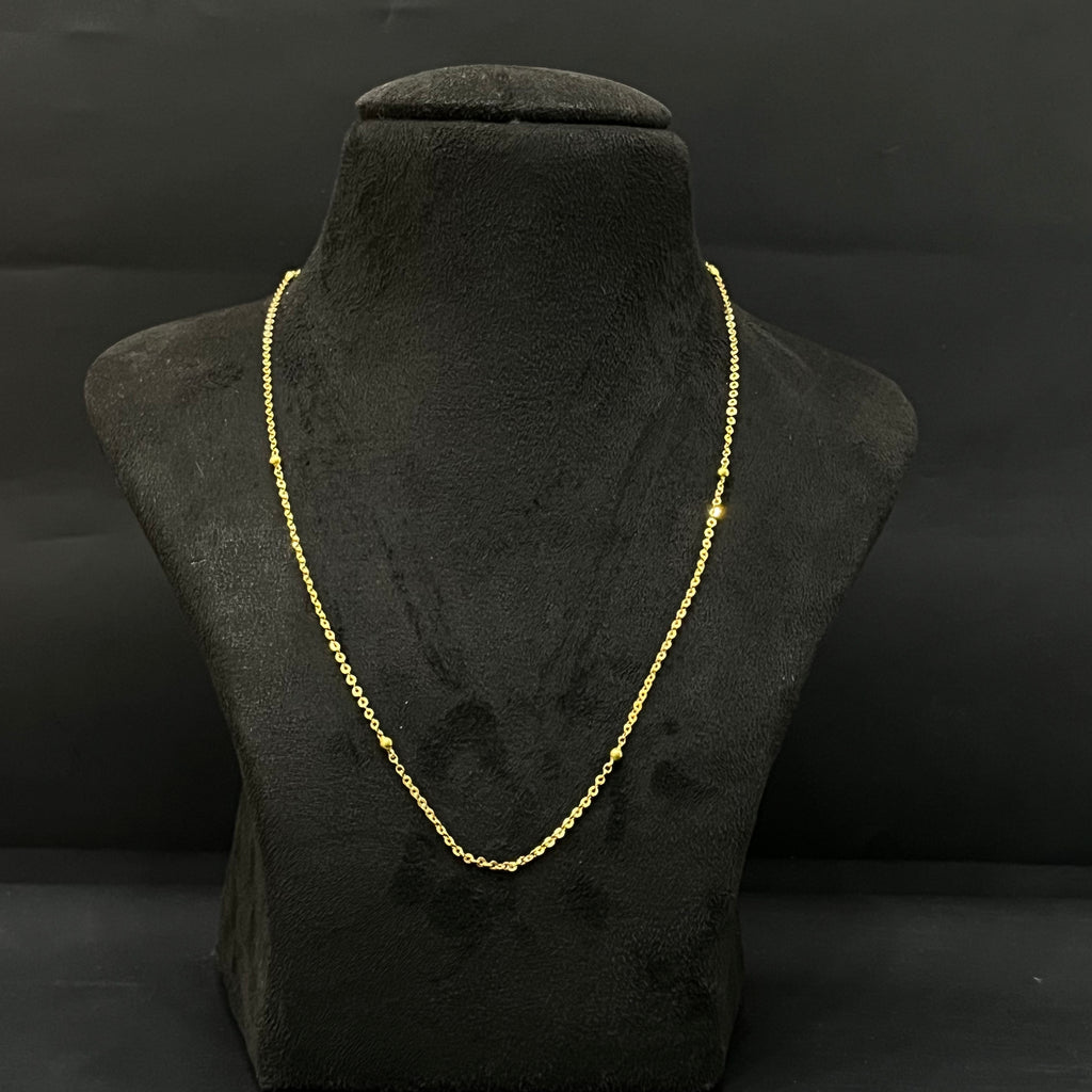 Ladies Gold Chain Balls