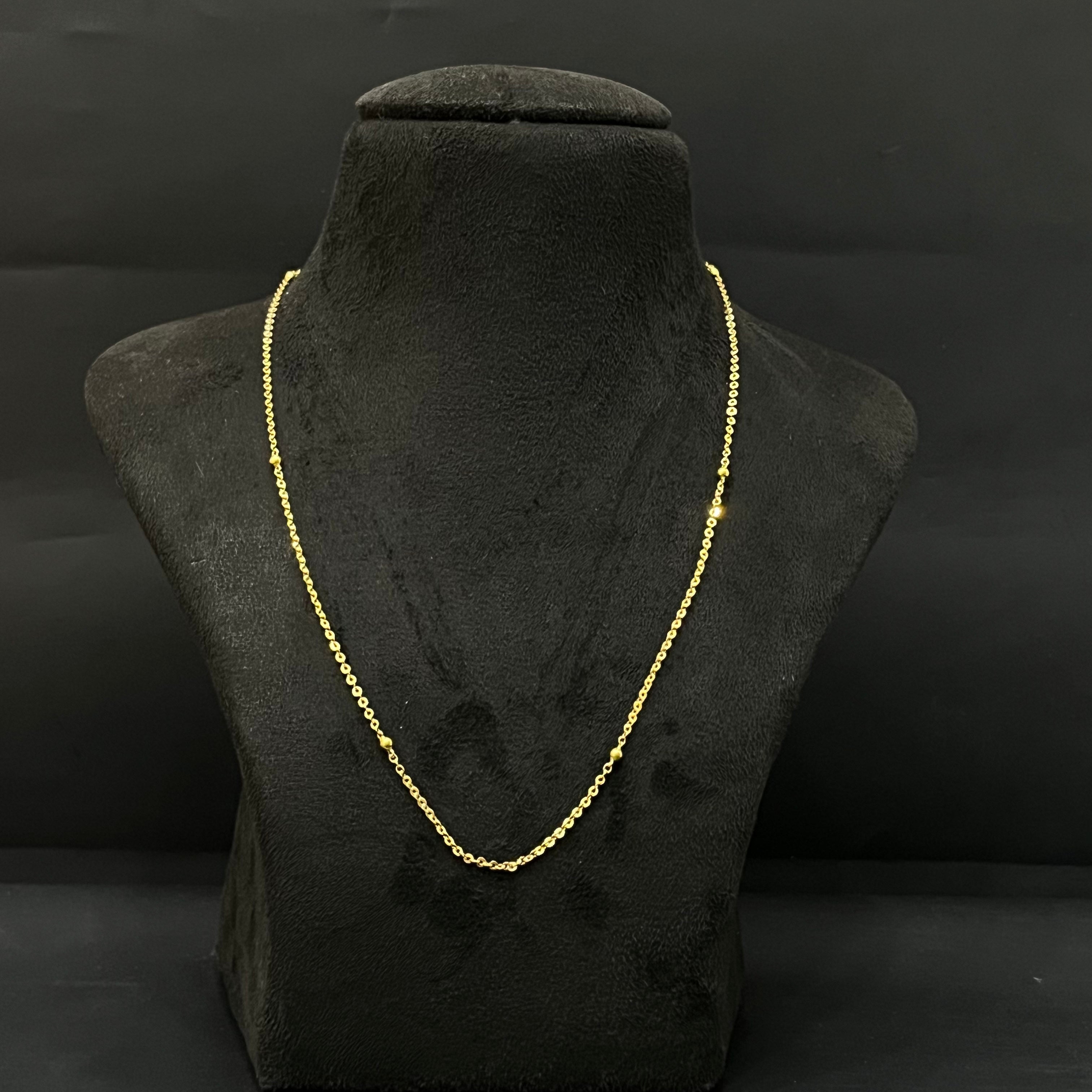 Ladies Gold Chain Balls