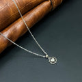 Silver Ladies Chain Heart Lines