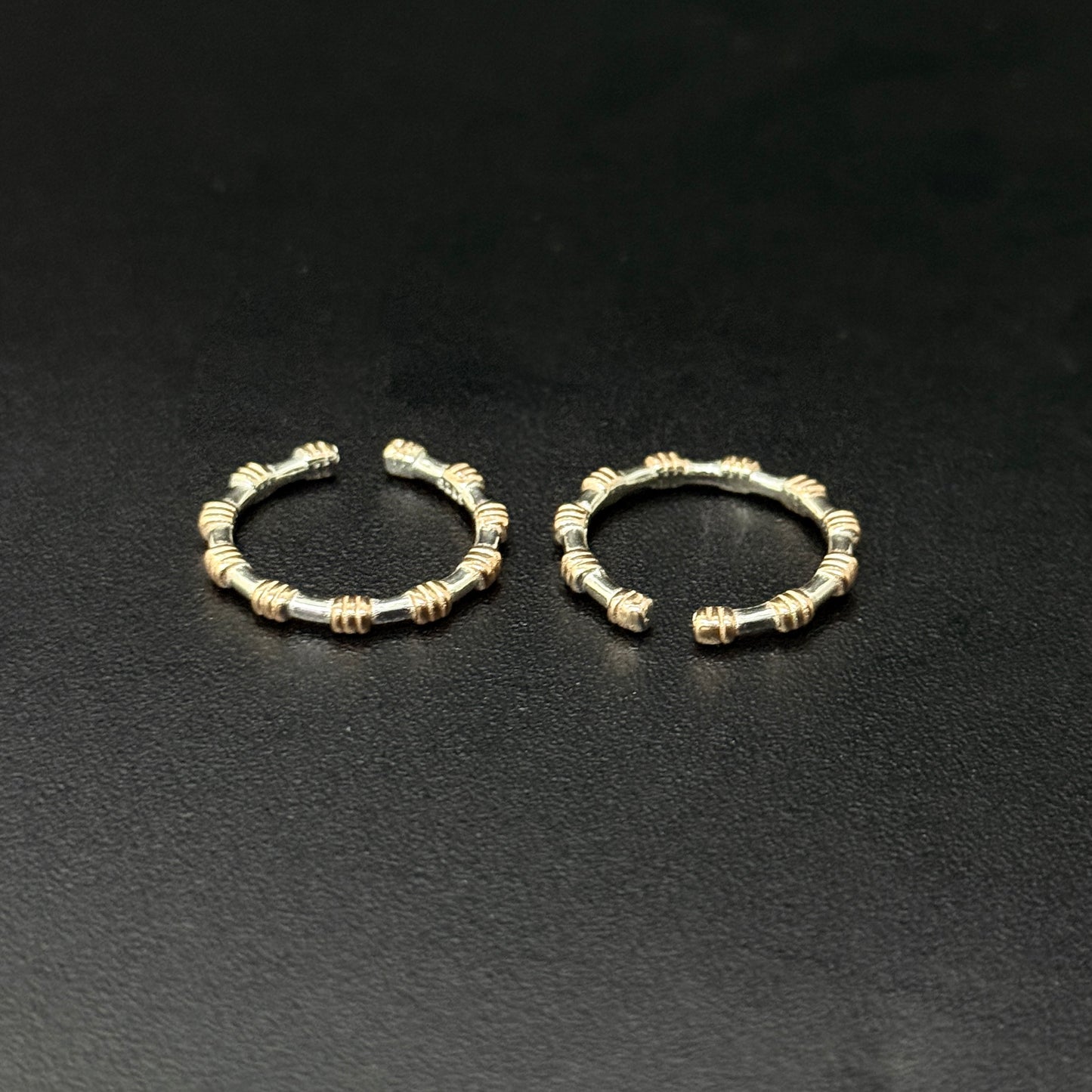 Ladies Silver Toe Rings_Silvra Hoop SS