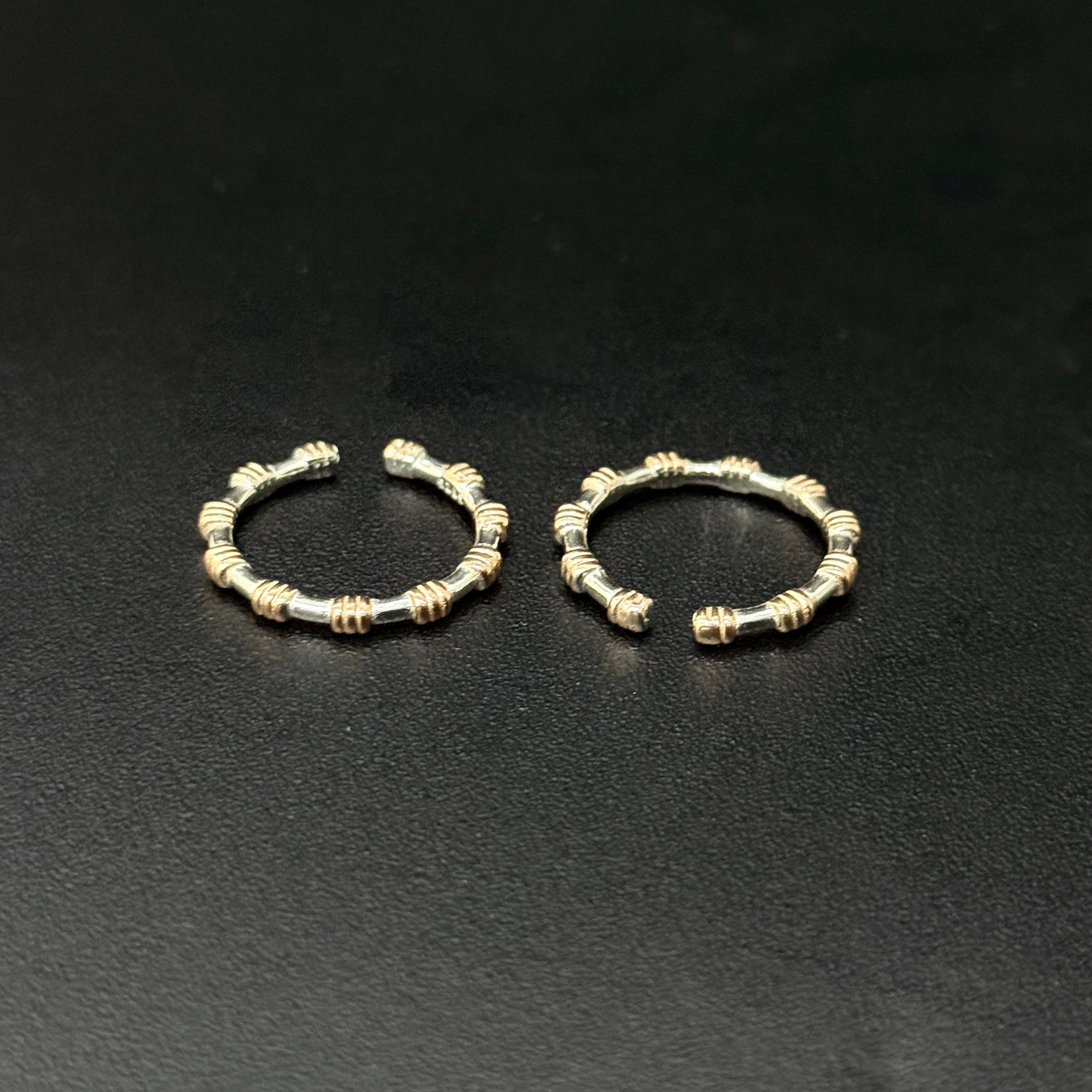 Ladies Silver Toe Rings_Silvra Hoop SS