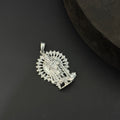 Silver Pendant _Peacock Murugan