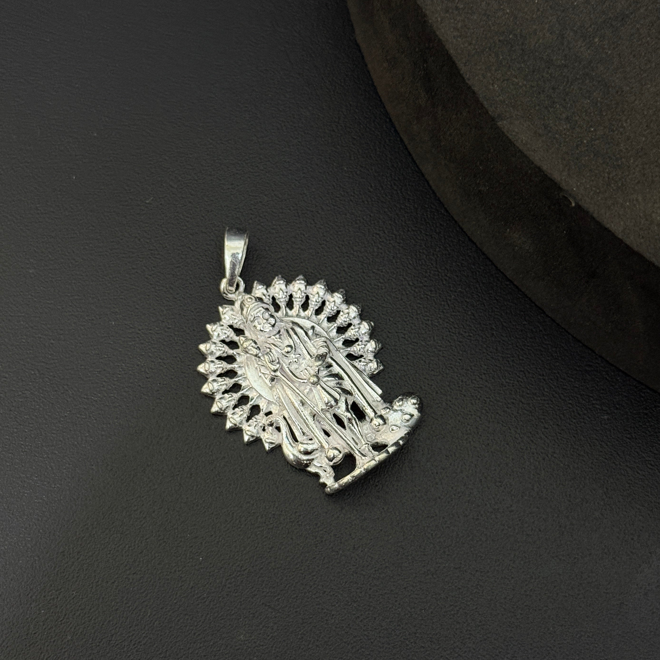 Silver Pendant _Peacock Murugan