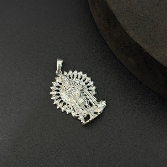 Silver Pendant _Peacock Murugan