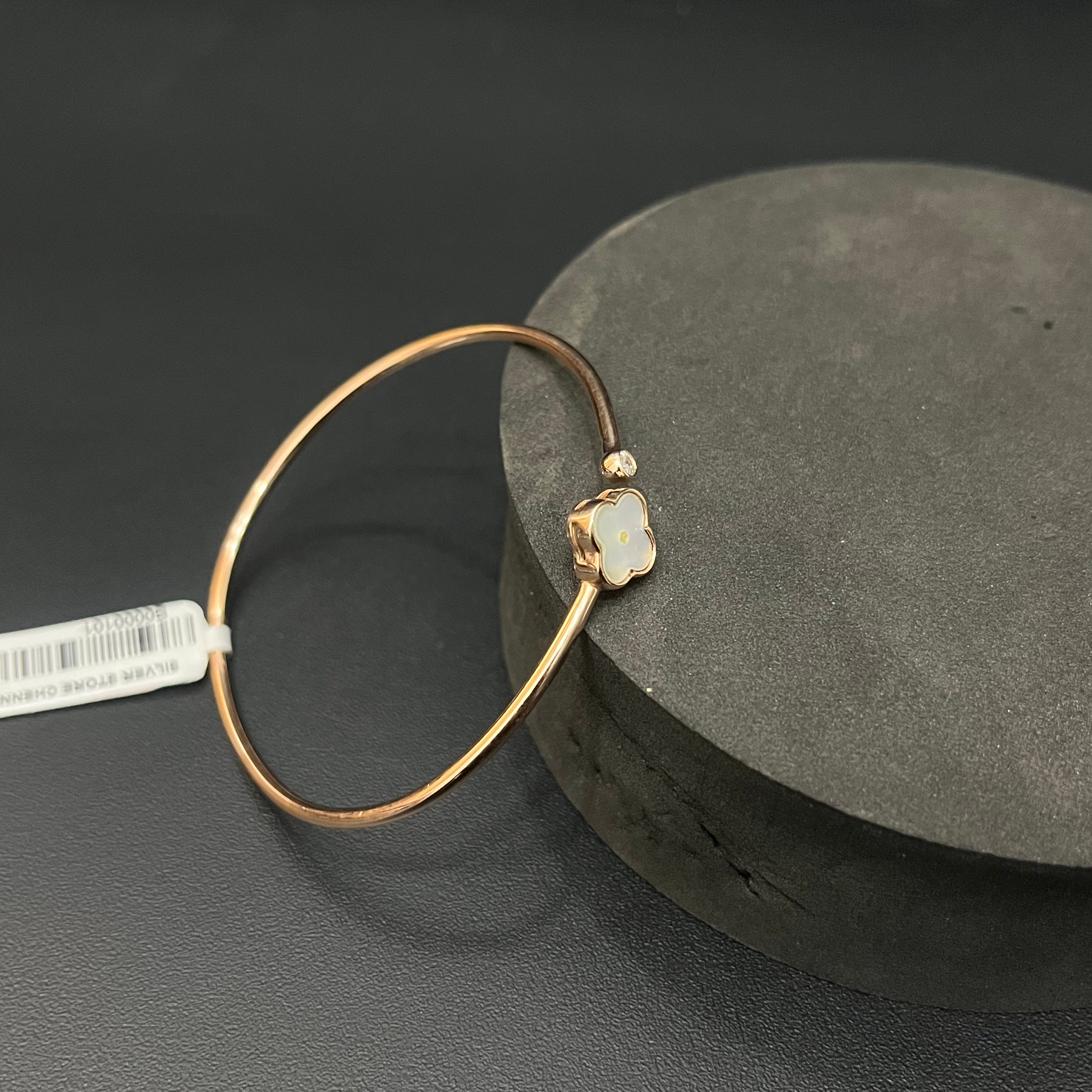 Silver ladies Kada Rosegold Clover