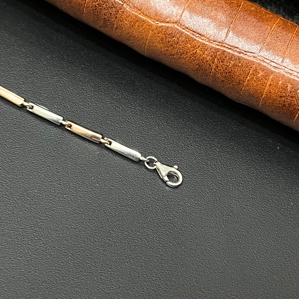 Silver Ladies Bracelet 2 Tone