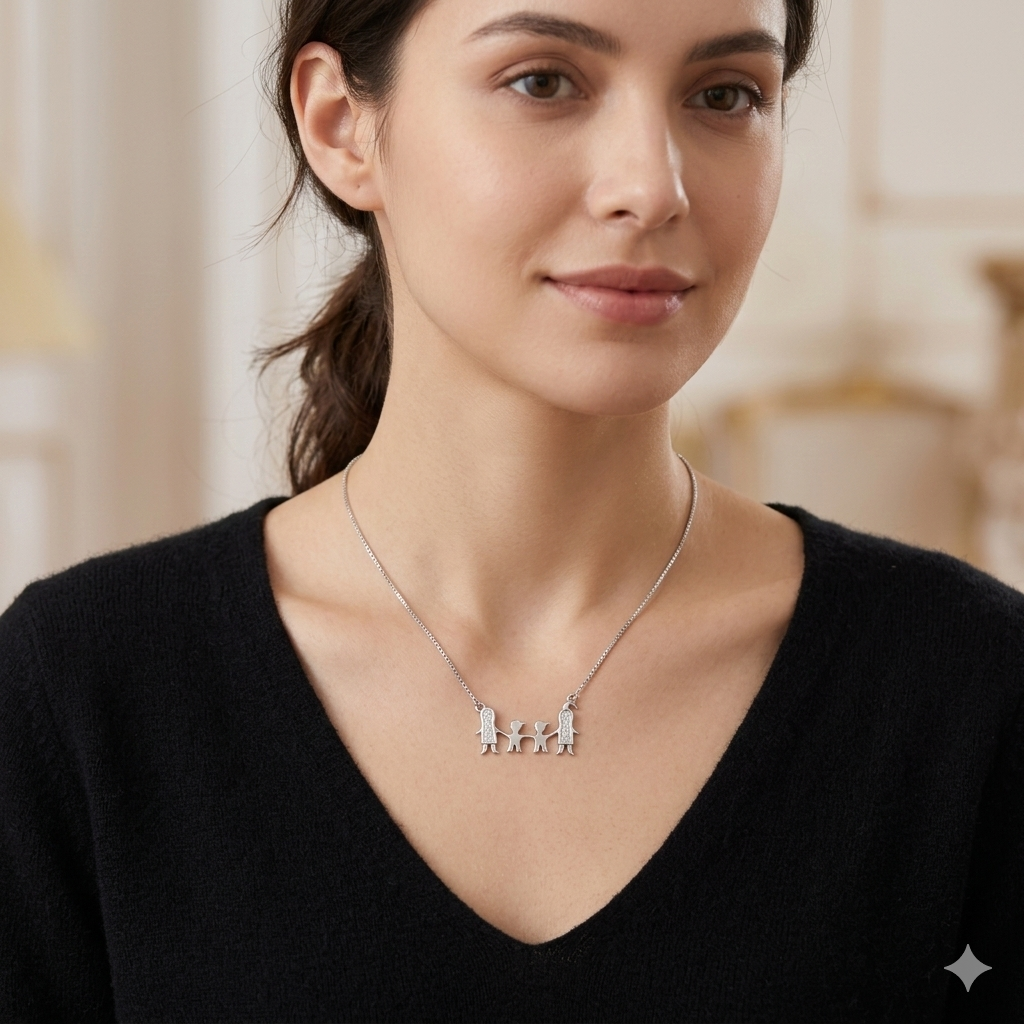 Silver Ladies Chain Family