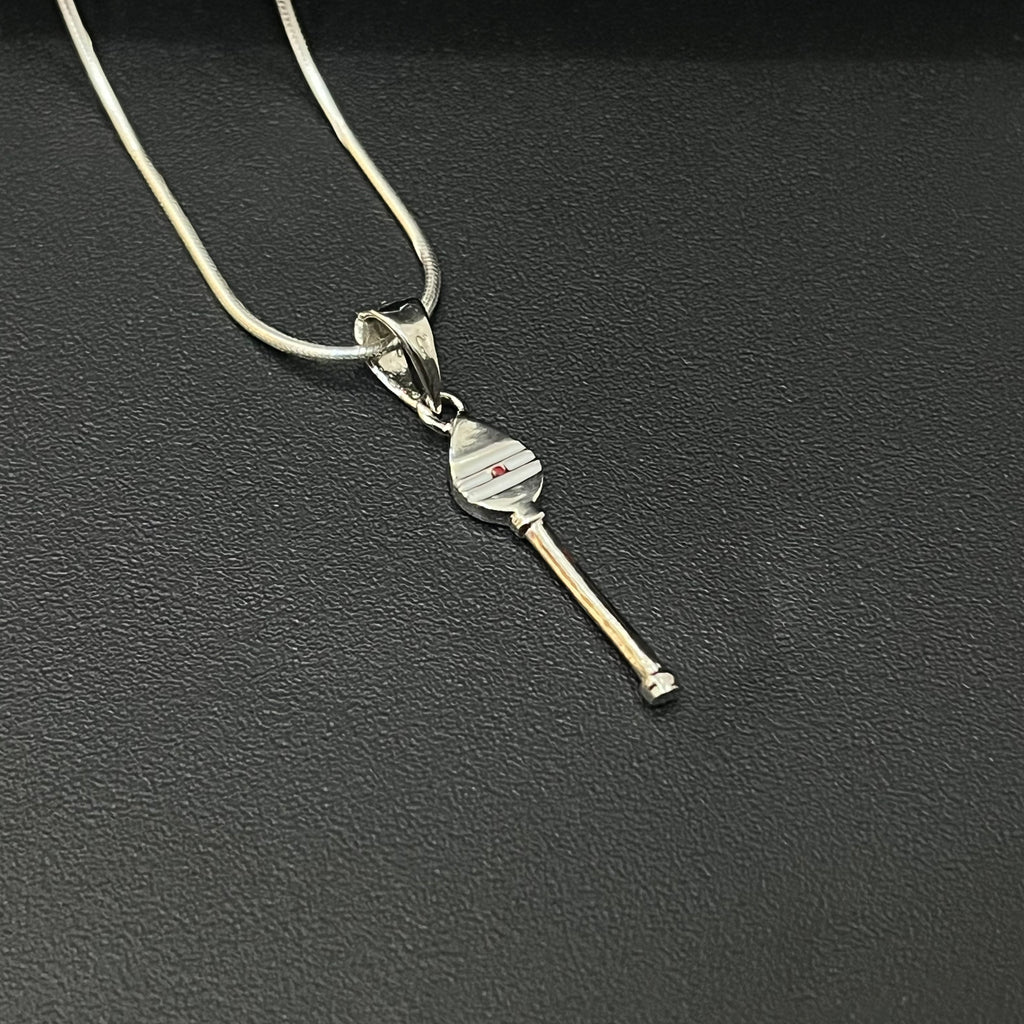 Silver Vel Pendant Rohdium Finished(Pendant Only)