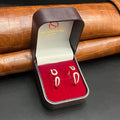 Silver Ladies Toe Rings Oval Rosegold 925