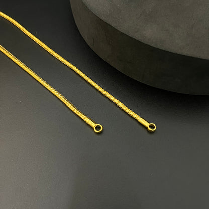 Silver Thali Sarad Meenakshmi Amman Antique Finished