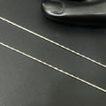 Silver Ladies Anklet Sprial Cut 925