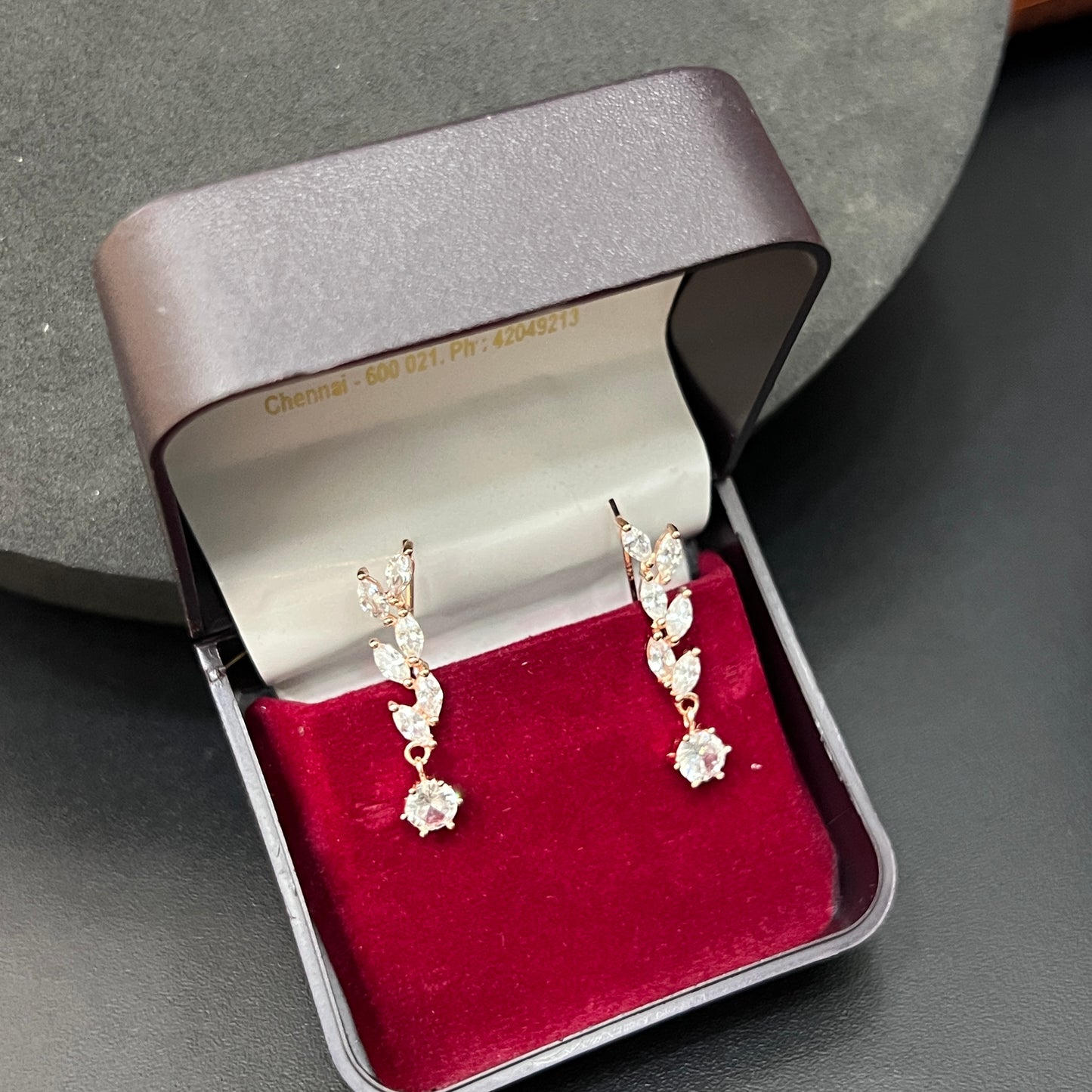 Pure Silver Bluetooth Earcuffs Hanging Drops RG