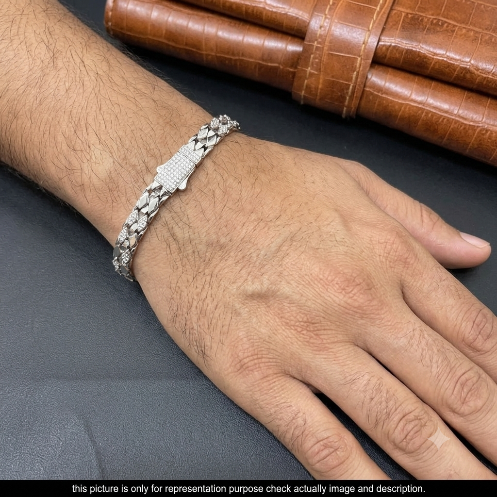 Silver Mens Bracelet Kathli KB2 925