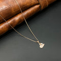 Silver Ladies Chain Swan Iconic rosegold
