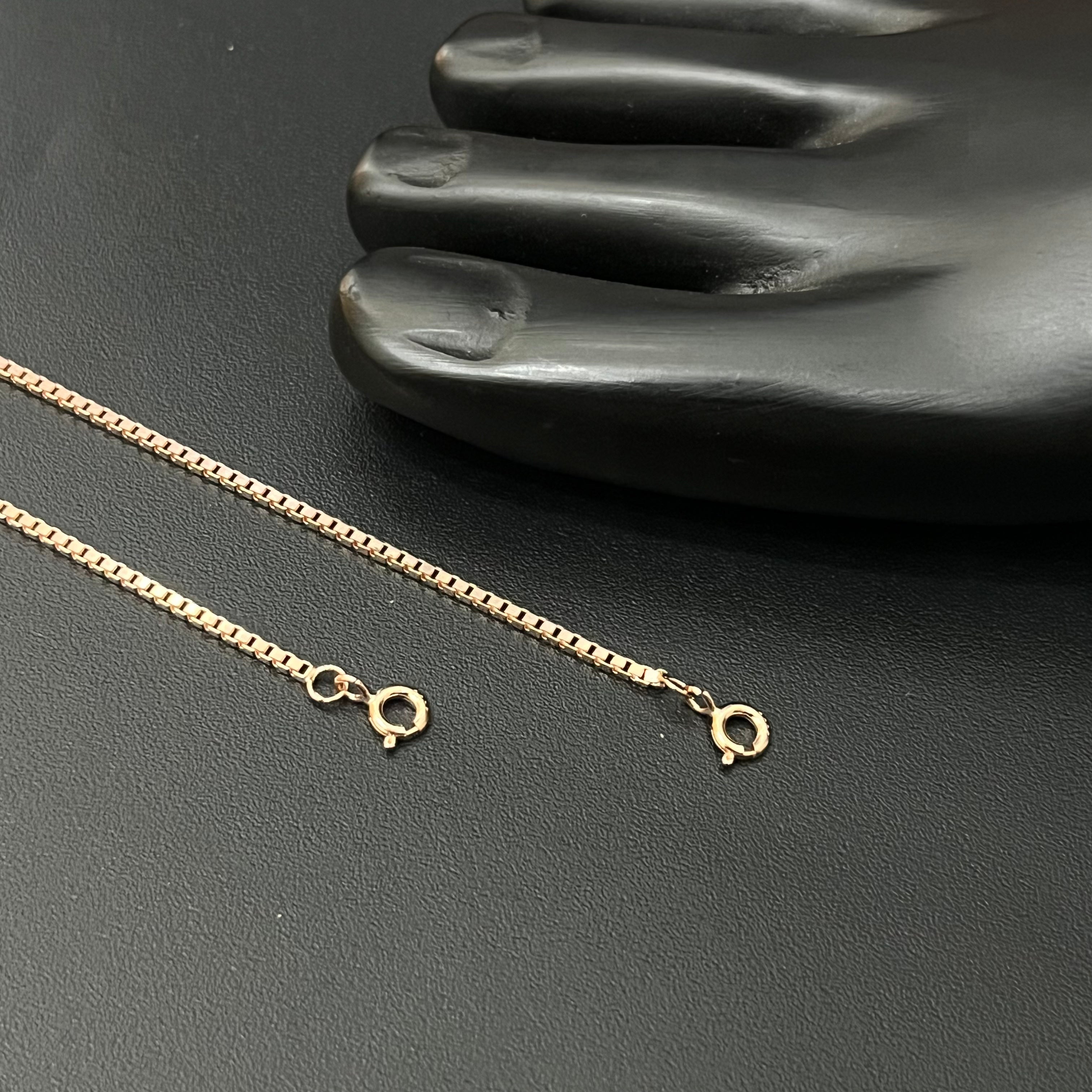 Silver Ladies Anklet Box 925